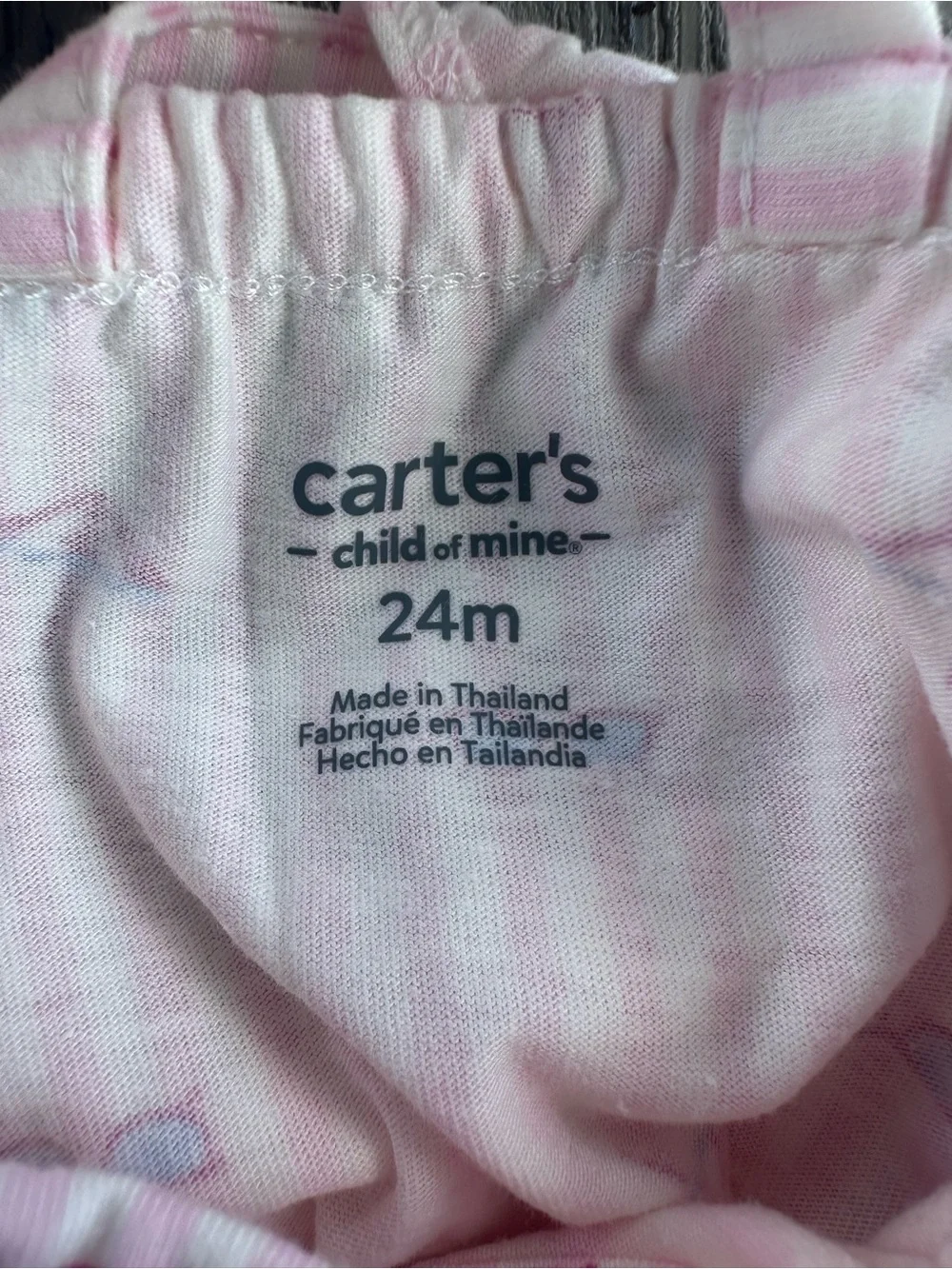 Carter's Pink & Purple Striped Ruffle Sunsuit